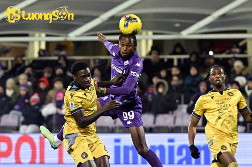 Udinese vừa có chiến thắng 2-1 trước Fiorentina