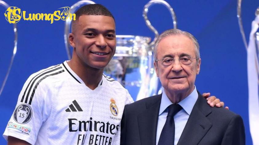 Chủ tịch Perez được cho là người duy nhất muốn có Mbappe và kiên định với mục tiêu của mình. Ảnh: Getty