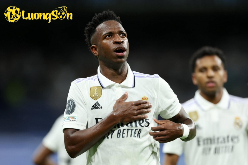 Real Madrid đang tiến gần tới hợp đồng dài hạn với Vinicius. Ảnh: Getty